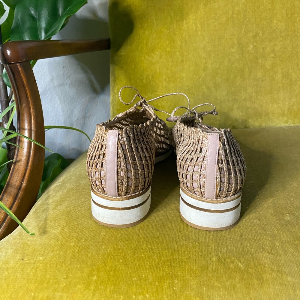 Stuart Weitzman | “Jazzygirl” Woven Sneakers - Picture 6 of 6